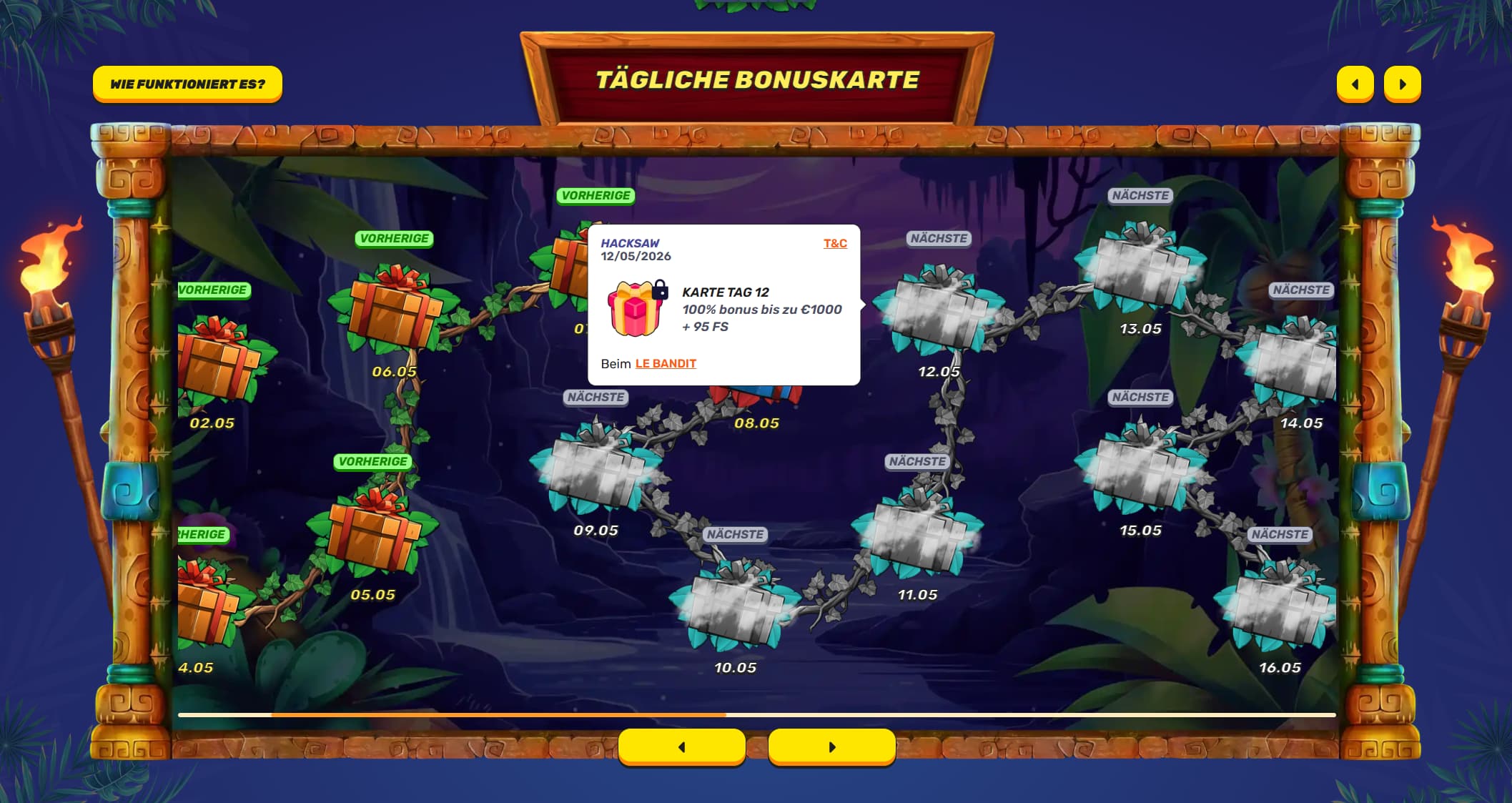 Gamblezen Bonus Karte 